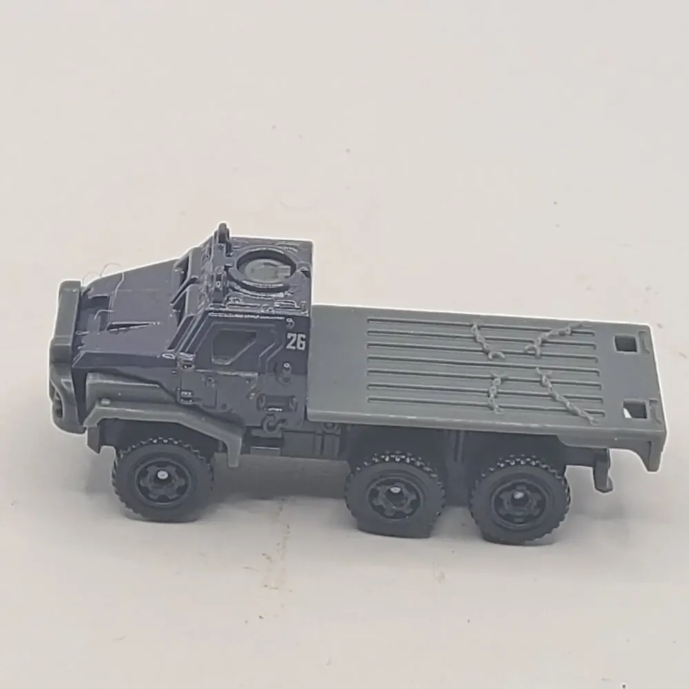 JURASSIC WORLD ALL-TERRAIN Fleet ARMORED ACTION TRANSPORTER✰Gray✰loose Matchbox